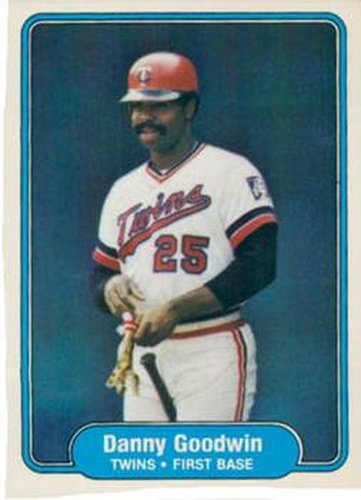 #554 Danny Goodwin - Minnesota Twins - 1982 Fleer Baseball