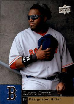 #555 David Ortiz - Boston Red Sox - 2009 Upper Deck Baseball