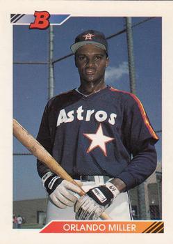#555 Orlando Miller - Houston Astros - 1992 Bowman Baseball