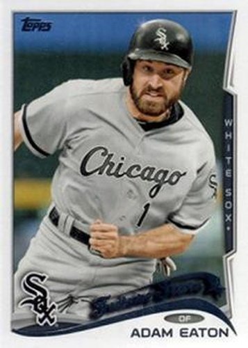 #555b Adam Eaton - Chicago White Sox - 2014 Topps Baseball