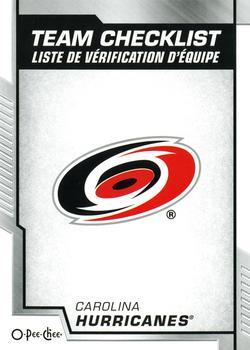 #556 Carolina Hurricanes - Carolina Hurricanes - 2020-21 O-Pee-Chee Hockey