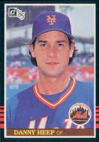 #556 Danny Heep - New York Mets - 1985 Donruss Baseball