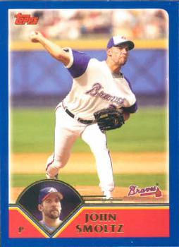 #556 John Smoltz - Atlanta Braves - 2003 Topps Baseball