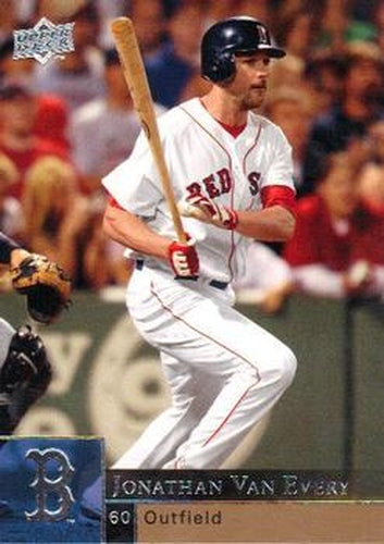 #556 Jonathan Van Every - Boston Red Sox - 2009 Upper Deck Baseball