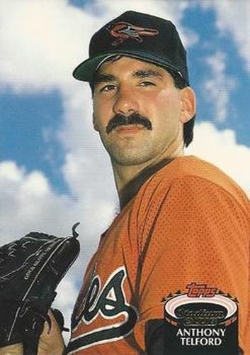 #557 Anthony Telford - Baltimore Orioles - 1992 Stadium Club Baseball