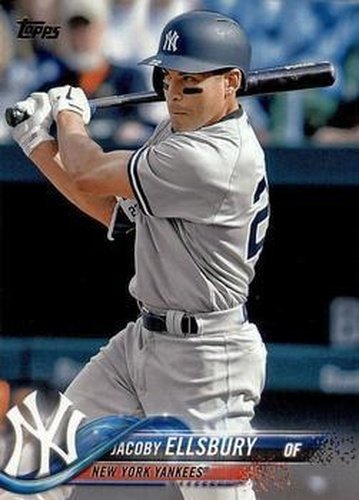 #557 Jacoby Ellsbury - New York Yankees - 2018 Topps Baseball