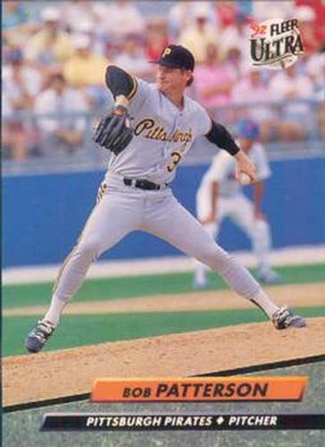 #558 Bob Patterson - Pittsburgh Pirates - 1992 Ultra Baseball