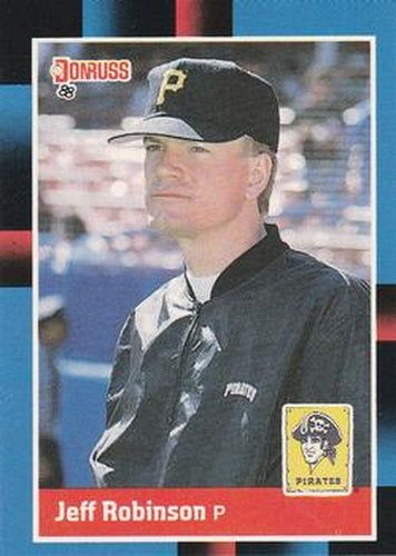 #558 Jeff Robinson - Pittsburgh Pirates - 1988 Donruss Baseball