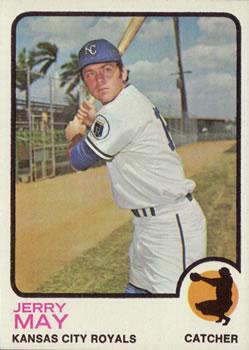 #558 Jerry May - Kansas City Royals - 1973 Topps Baseball