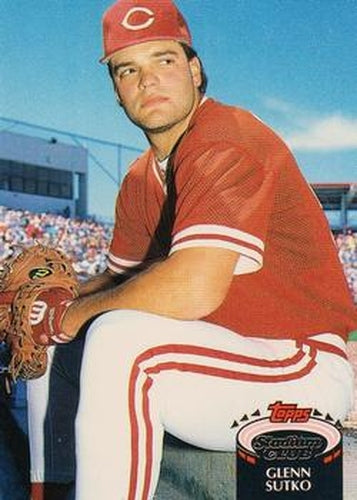#559 Glenn Sutko - Cincinnati Reds - 1992 Stadium Club Baseball