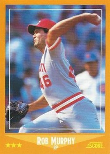 #559 Rob Murphy - Cincinnati Reds - 1988 Score Baseball