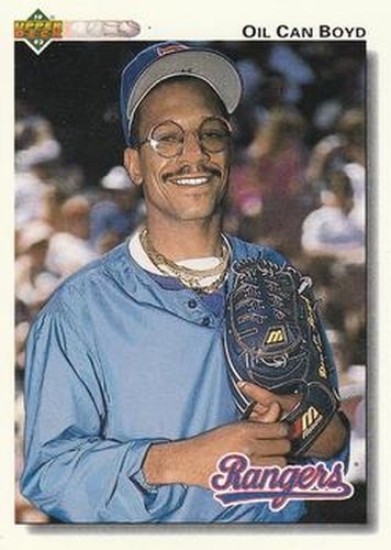 #559 Oil Can Boyd - Texas Rangers - 1992 Upper Deck Baseball