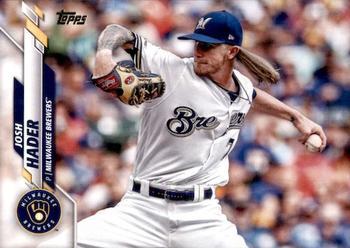 #559 Josh Hader - Milwaukee Brewers - 2020 Topps Baseball