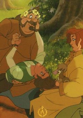#55 Forest stroll right - 1998 Upper Deck Anastasia