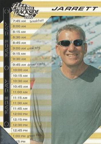 #55 Dale Jarrett - Robert Yates Racing - 2002 Press Pass Trackside Racing