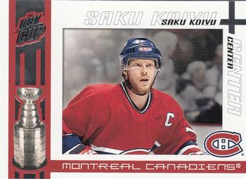 #55 Saku Koivu - Montreal Canadiens - 2003-04 Pacific Quest for the Cup Hockey