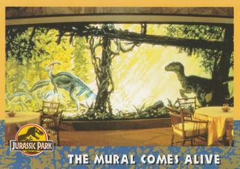 #55 The Mural Comes Alive - 1993 Topps Jurassic Park