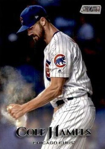 #55 Cole Hamels - Chicago Cubs - 2019 Stadium Club Baseball