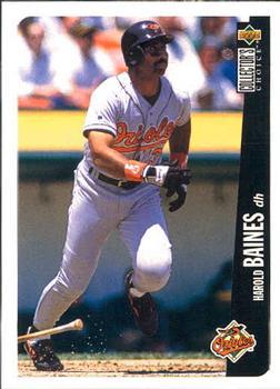 #55 Harold Baines - Baltimore Orioles - 1996 Collector's Choice Baseball