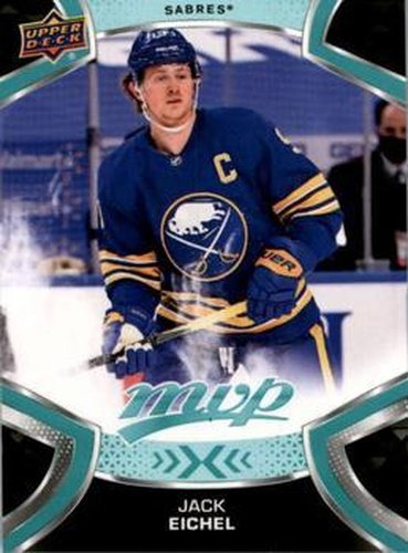 #55 Jack Eichel - Buffalo Sabres - 2021-22 Upper Deck MVP Hockey
