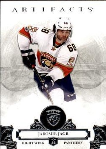 #55 Jaromir Jagr - Florida Panthers - 2017-18 Upper Deck Artifacts Hockey