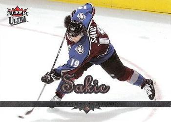 #55 Joe Sakic - Colorado Avalanche - 2005-06 Ultra Hockey