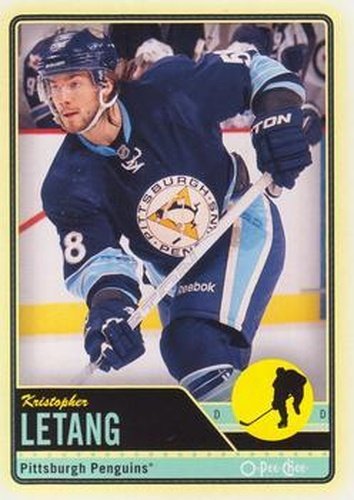 #55 Kristopher Letang - Pittsburgh Penguins - 2012-13 O-Pee-Chee Hockey