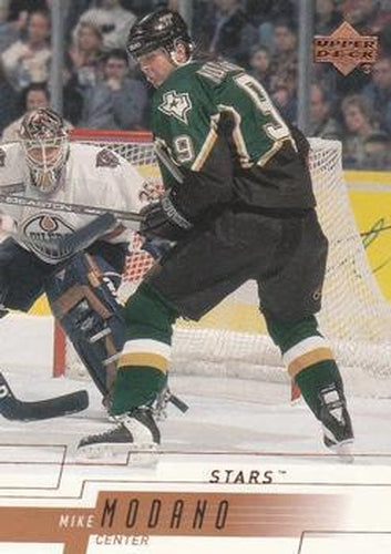 #55 Mike Modano - Dallas Stars - 2000-01 Upper Deck Hockey