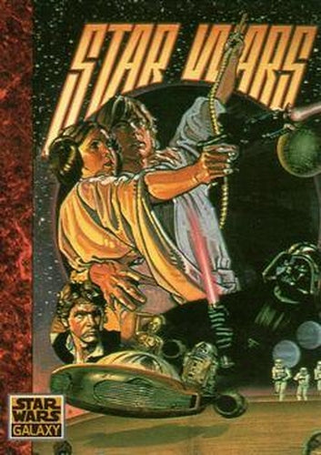 #55 Recapturing the Style - 1993 Topps Star Wars Galaxy