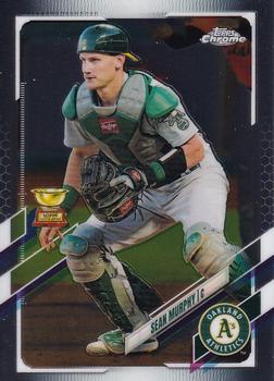#55 Sean Murphy - Oakland Athletics - 2021 Topps Chrome Baseball