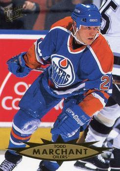 #55 Todd Marchant - Edmonton Oilers - 1995-96 Ultra Hockey