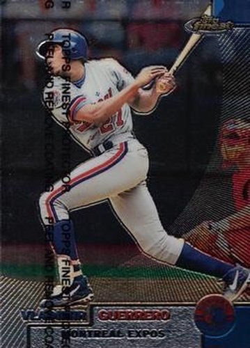 #55 Vladimir Guerrero - Montreal Expos - 1999 Finest Baseball