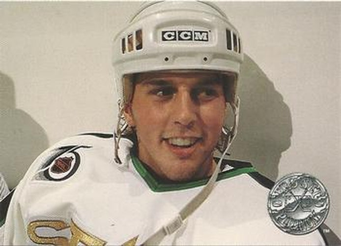 #55 Mike Modano - Minnesota North Stars - 1991-92 Pro Set Platinum Hockey