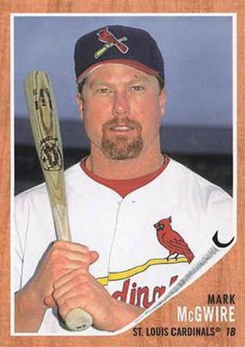#55 Mark McGwire - St. Louis Cardinals - 2021 Topps Archives Baseball
