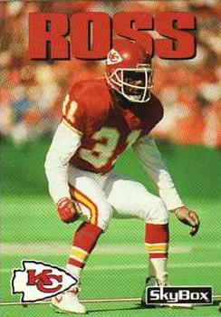#55 Kevin Ross - Kansas City Chiefs - 1992 SkyBox Impact Football