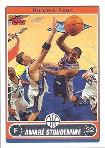 #55 Amare Stoudemire - Phoenix Suns - 2006-07 Topps Basketball