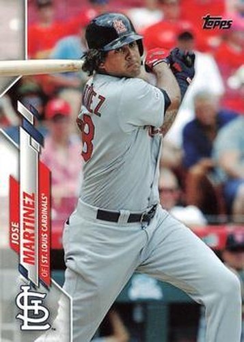 #55 Jose Martinez - St. Louis Cardinals - 2020 Topps Baseball