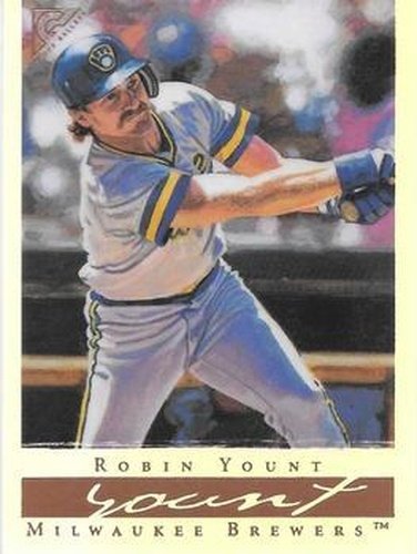 #55b Robin Yount - Milwaukee Brewers - 2003 Topps Gallery Hall of Fame - Artist's Proofs Baseball
