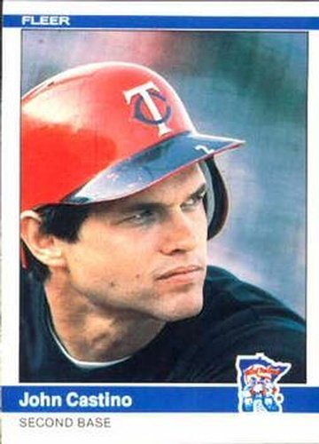 #560 John Castino - Minnesota Twins - 1984 Fleer Baseball
