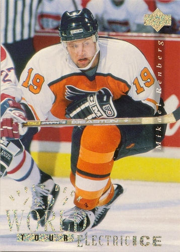 #561 Mikael Renberg - Philadelphia Flyers - 1994-95 Upper Deck Hockey - Electric Ice