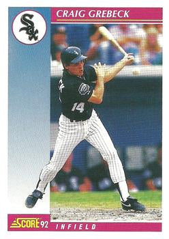 #561 Craig Grebeck - Chicago White Sox - 1992 Score Baseball