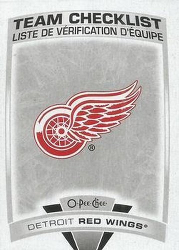 #561 Detroit Red Wings - Detroit Red Wings - 2019-20 O-Pee-Chee Hockey
