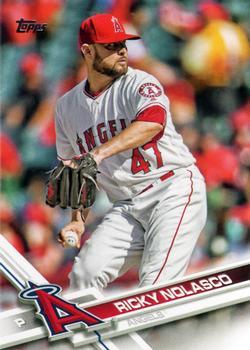 #561 Ricky Nolasco - Los Angeles Angels - 2017 Topps Baseball