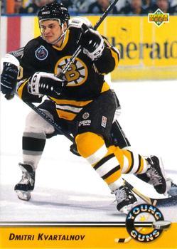 #561 Dmitri Kvartalnov - Boston Bruins - 1992-93 Upper Deck Hockey