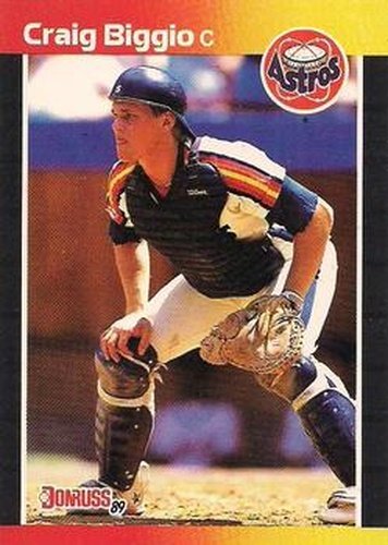 #561 Craig Biggio - Houston Astros - 1989 Donruss Baseball
