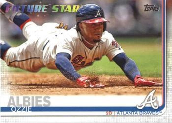 #561a Ozzie Albies - Atlanta Braves - 2019 Topps Baseball