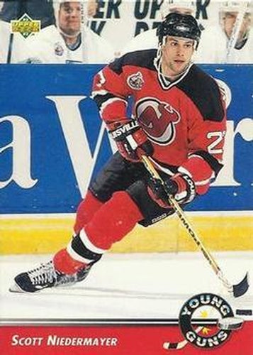 #562 Scott Niedermayer - New Jersey Devils - 1992-93 Upper Deck Hockey