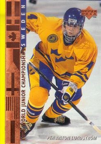 #562 Per Anton Lundstrom - Sweden - 1995-96 Upper Deck Hockey