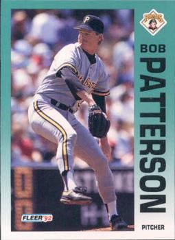 #562 Bob Patterson - Pittsburgh Pirates - 1992 Fleer Baseball