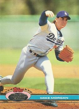#562 Mike Morgan - Los Angeles Dodgers - 1991 Stadium Club Baseball